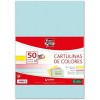 PACK 50 CARTULINAS A4 180GR SURT COLOR CLAROS