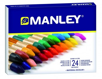 CERAS BLANDAS MANLEY COLORES SURTIDOS