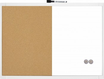 COMBO HOGAR PIZARRA MAG.+TABLERO CORCHO 585X430MM