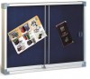 VITRINA CORCHO TAPIZADO PUERTAS METACRILATO FAIBO