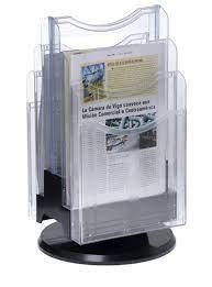 PORTAFOLLETOS DE SOBREMESA GIRATORIO ARCHIVO 2000 ARCHIPLAY CON 6 COMPARTIMENTOS A4 VERTICAL