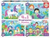 MUNDO DE FANTASIA 4EN1 PUZZLE