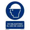 CARTELES DE SEÑALIZACION USO OBLIGATORIO PVC 0,7 MM CLASE B 210X300 MM