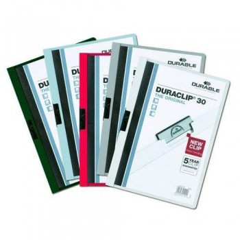 DOSSIER A4 PINZA ACERO DURACLIP